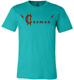 Classic Coz Men Tee (Red and Brown) - Cozman Apparel