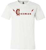 Classic Coz Men Tee (Red and Brown) - Cozman Apparel