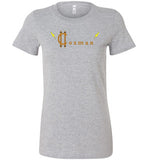 Classic Coz Woman Tee (Peach) - Cozman Apparel