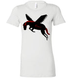 Cozman Dreamin Woman Tee (Red and Black) - Cozman Apparel