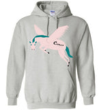 Cozman Dreamin Hoodie (Pink and Blue) - Cozman Apparel