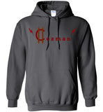 Classic Coz Hoodie (Red and Brown) - Cozman Apparel