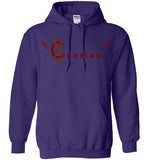 Classic Coz Hoodie (Red and Brown) - Cozman Apparel