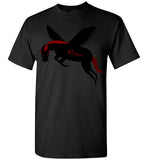 Cozman Dreamin Men Tee (Red and Black) - Cozman Apparel