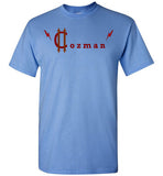 Classic Coz Men Tee (Red and Brown) - Cozman Apparel