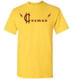 Classic Coz Men Tee (Red and Brown) - Cozman Apparel