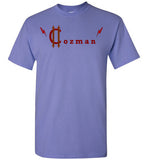 Classic Coz Men Tee (Red and Brown) - Cozman Apparel