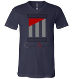 Pillars of Coz Men V-Neck - Cozman Apparel