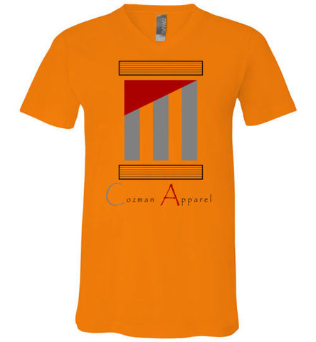 Pillars of Coz Men V-Neck - Cozman Apparel