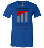 Pillars of Coz Men V-Neck - Cozman Apparel