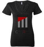 Pillars of Coz Woman V-Neck - Cozman Apparel