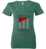 Pillars of Coz Woman V-Neck - Cozman Apparel