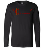 Classic Coz Long Sleeve (Red and Brown) - Cozman Apparel