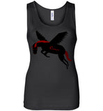 Cozman Dreamin Woman Tank (Red and Black) - Cozman Apparel