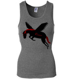 Cozman Dreamin Woman Tank (Red and Black) - Cozman Apparel