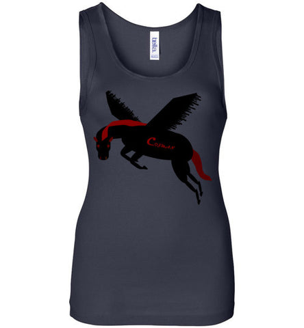 Cozman Dreamin Woman Tank (Red and Black) - Cozman Apparel