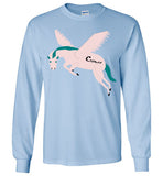 Cozman Dreamin Long Sleeve (Pink and Blue) - Cozman Apparel