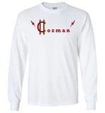 Classic Coz Long Sleeve (Red and Brown) - Cozman Apparel