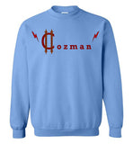 Classic Coz Crewneck Sweatshirt (Red and Brown) - Cozman Apparel