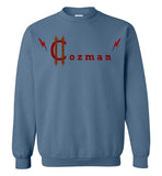 Classic Coz Crewneck Sweatshirt (Red and Brown) - Cozman Apparel