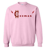 Classic Coz Crewneck Sweatshirt (Red and Brown) - Cozman Apparel