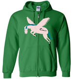 Cozman Dreamin Hoodie (Pink and Blue) - Cozman Apparel