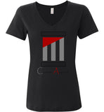 Pillars of Coz Woman V-Neck - Cozman Apparel