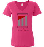 Pillars of Coz Woman V-Neck - Cozman Apparel