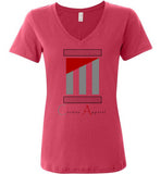 Pillars of Coz Woman V-Neck - Cozman Apparel