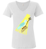 Cozman Livin' Woman V-Neck - Cozman Apparel