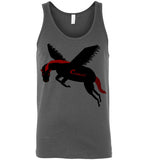 Cozman Dreamin Men Tank (Red and Black) - Cozman Apparel