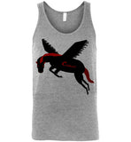 Cozman Dreamin Men Tank (Red and Black) - Cozman Apparel