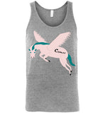 Cozman Dreamin Men Tank (Pink and Blue) - Cozman Apparel