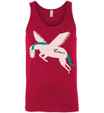 Cozman Dreamin Men Tank (Pink and Blue) - Cozman Apparel