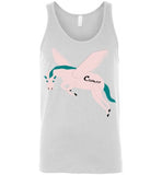 Cozman Dreamin Men Tank (Pink and Blue) - Cozman Apparel