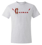 Classic Coz Men Tee (Red and Brown) - Cozman Apparel