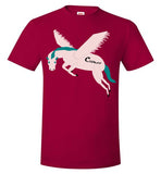 Cozman Dreamin Men Tee (Pink and Blue) - Cozman Apparel