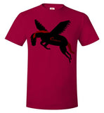 Cozman Dreamin Men Tee (Red and Black) - Cozman Apparel