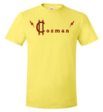 Classic Coz Men Tee (Red and Brown) - Cozman Apparel