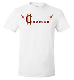 Classic Coz Men Tee (Red and Brown) - Cozman Apparel