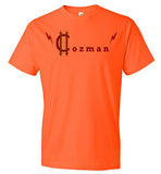 Classic Coz Men Tee (Red and Brown) - Cozman Apparel