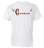 Classic Coz Men Tee (Red and Brown) - Cozman Apparel